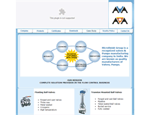 Tablet Screenshot of microfinishgroup.com
